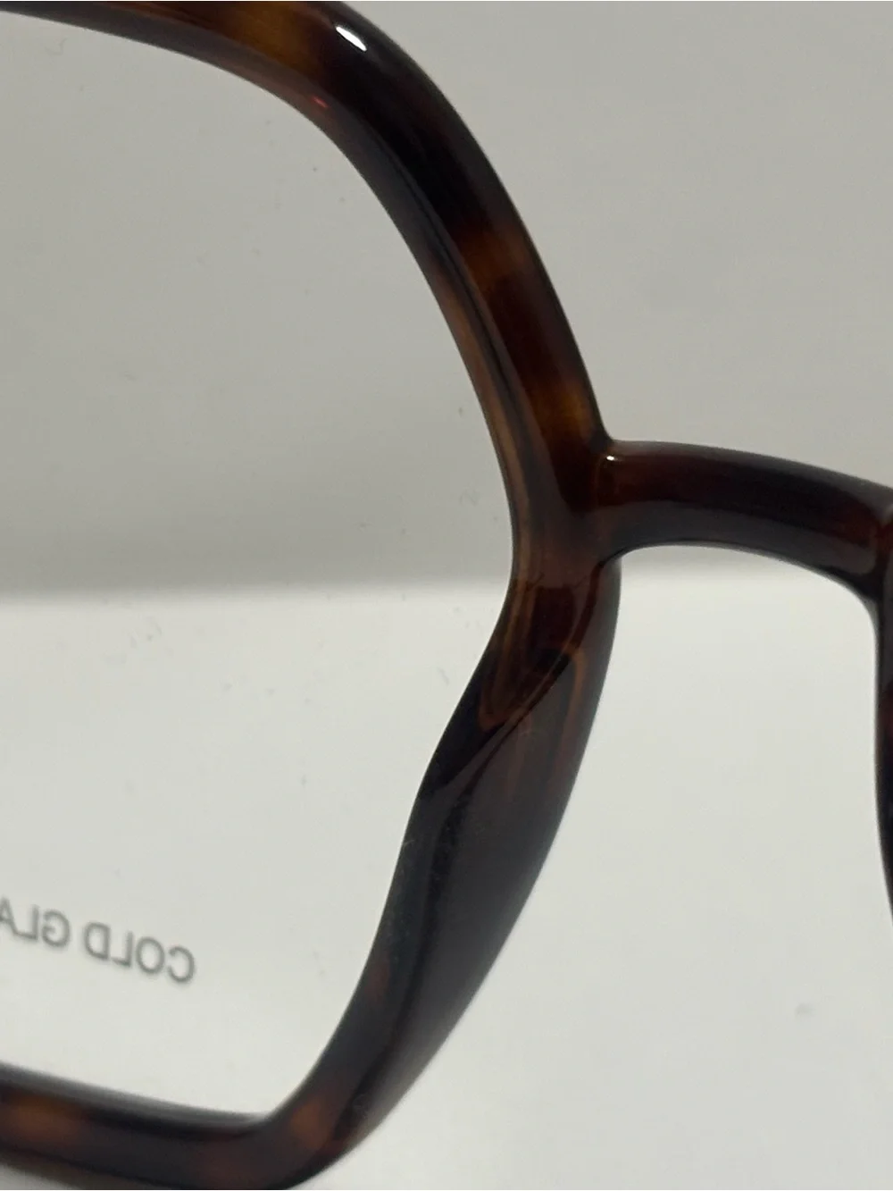 Gucci Brown Tortoiseshell Hexagonal Women's Optical Glasses